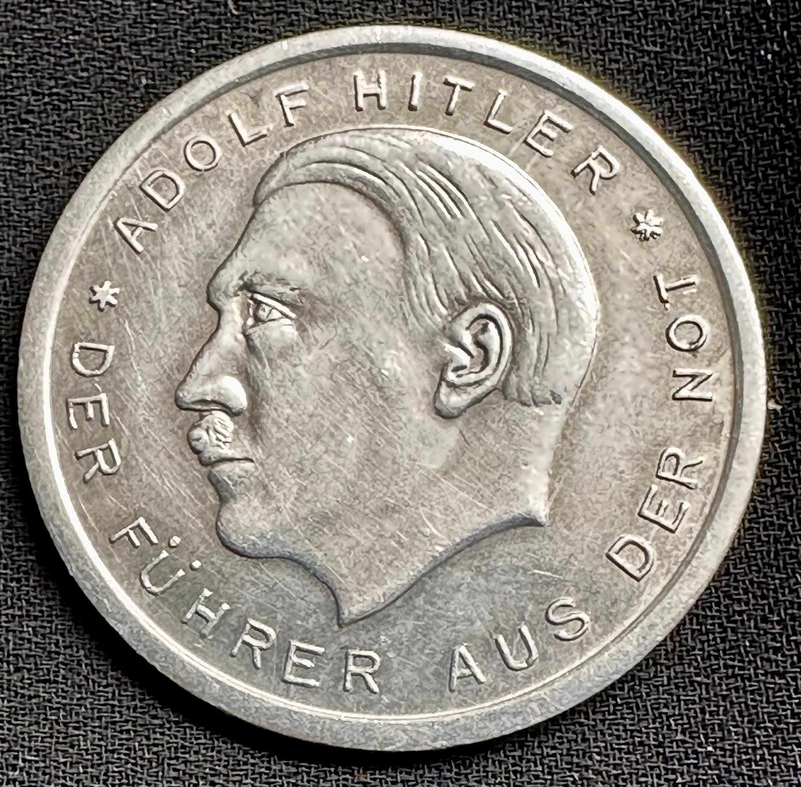 Adolf Hitler Medallion #16960 