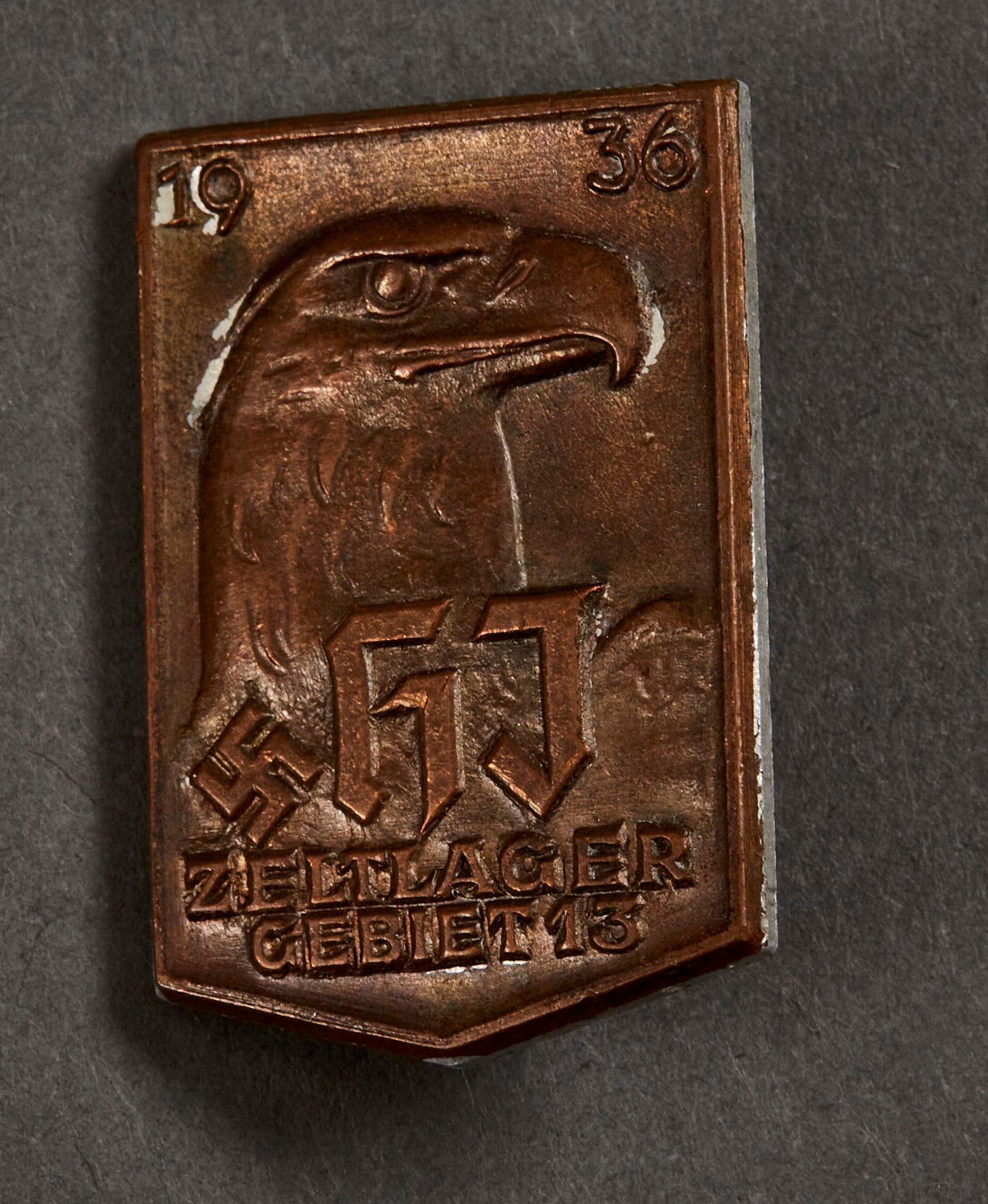 1936 HJ Zeltlager Gebiets 13 Tinnie #15628 