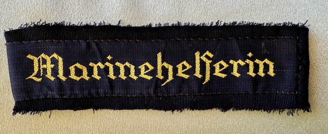 Marinehelferin Cuff Title #18258 