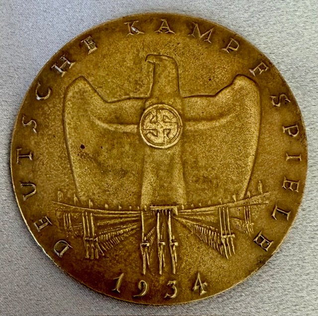 1934 German Sports Competition Participant’s Plaque #20488 