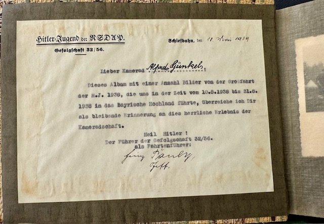 Hitler Youth Gefolgschaft 32/56 Photo Album #17820 