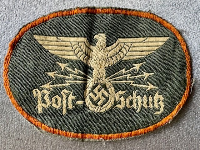 Postschutz Postal Protection Police Sleeve Eagle #18400 