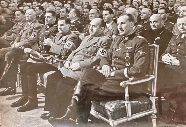 Heydrich, Funk, Schirach, Frank, Mutschmann, and Henlein Photo #19444 