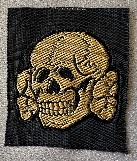 Tropical Cloth Cap Skull for Enlisted/NCO #18522 