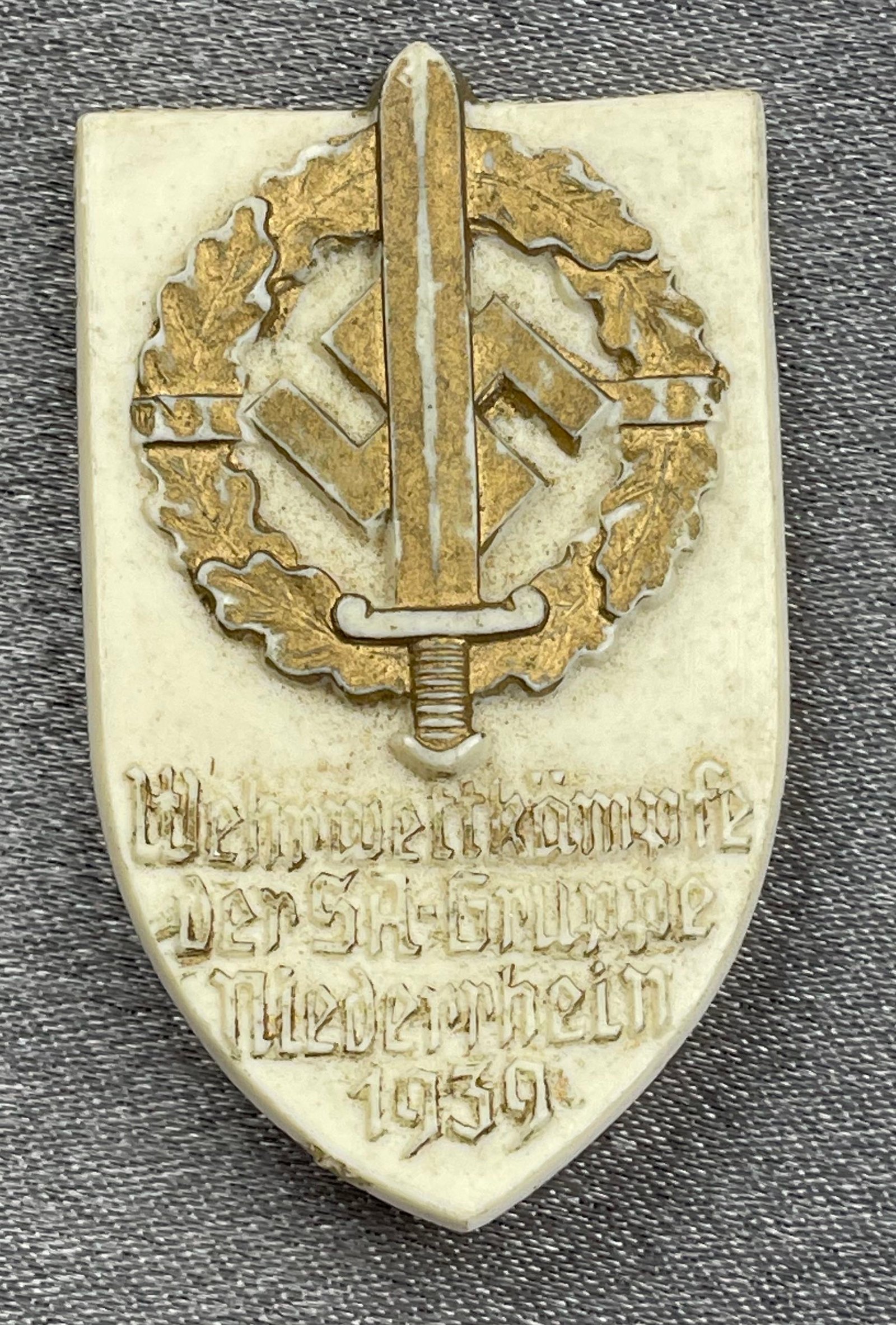 Wehrwettkämpfe der SA-Gruppe Niederrhein 1939 Tinnie #16251 