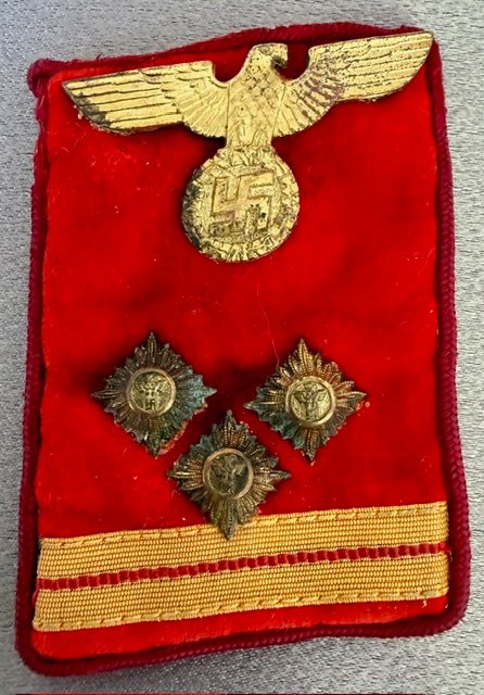 Gau Haupt-Einsatzleiter Collar Tab #20486 