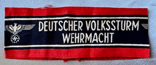 Deutscher Volkssturm Wehrmacht Armband #19212 