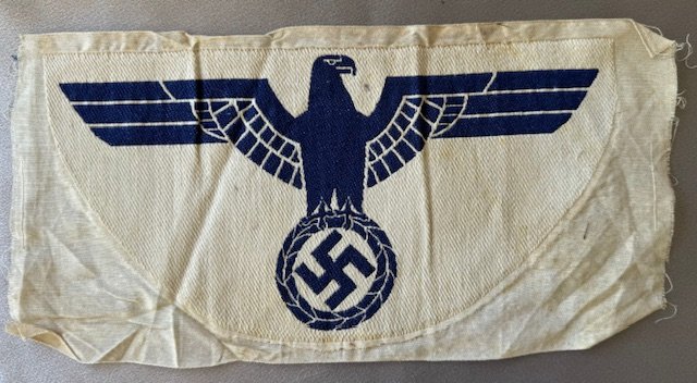 Kriegsmarine Sports Shirt Insignia #18463 