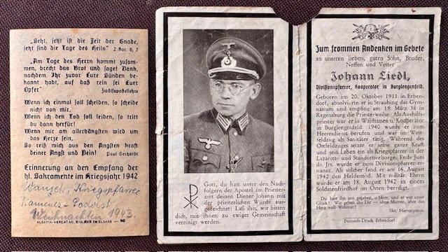 German Death Card #18654 