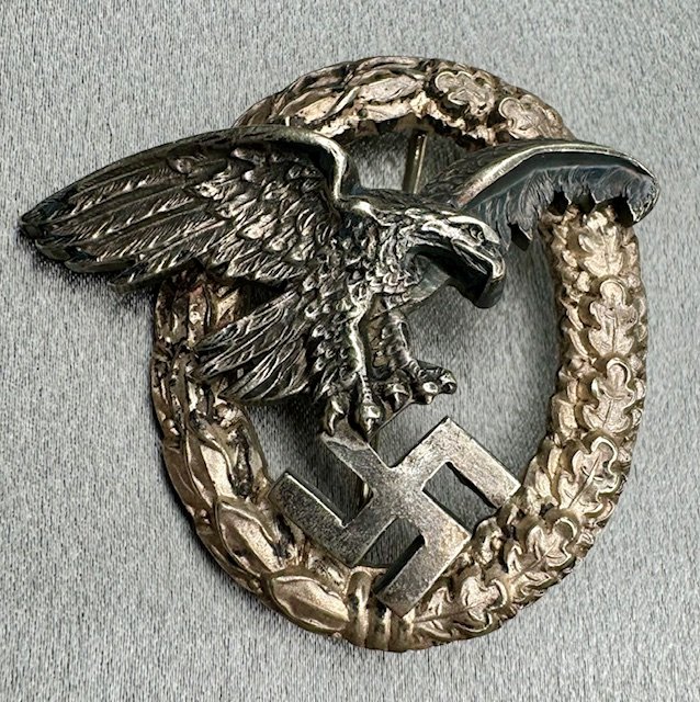 Luftwaffe Observer’s Badge, by C.E. Juncker #17748 