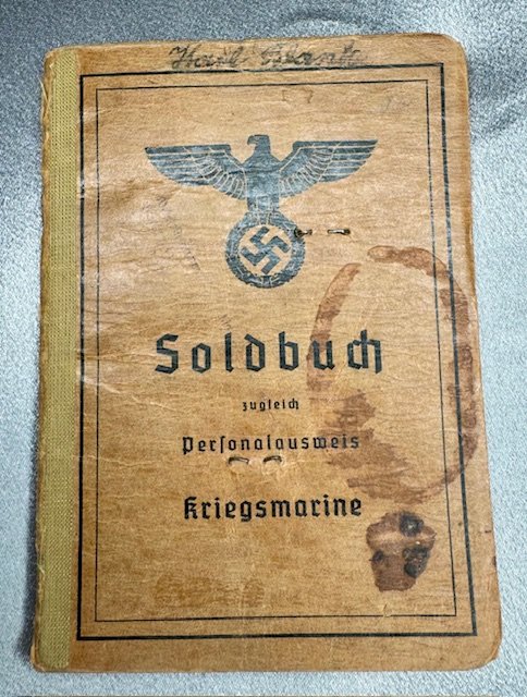 Soldbuch zugleich Personalausweis Kriegsmarine #17559 