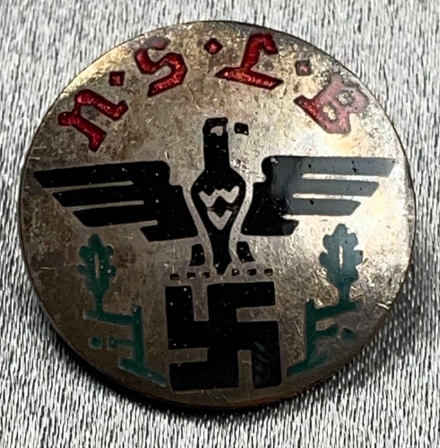 Nationalsozialistischer Lehrerbund Membership Badge #15472 