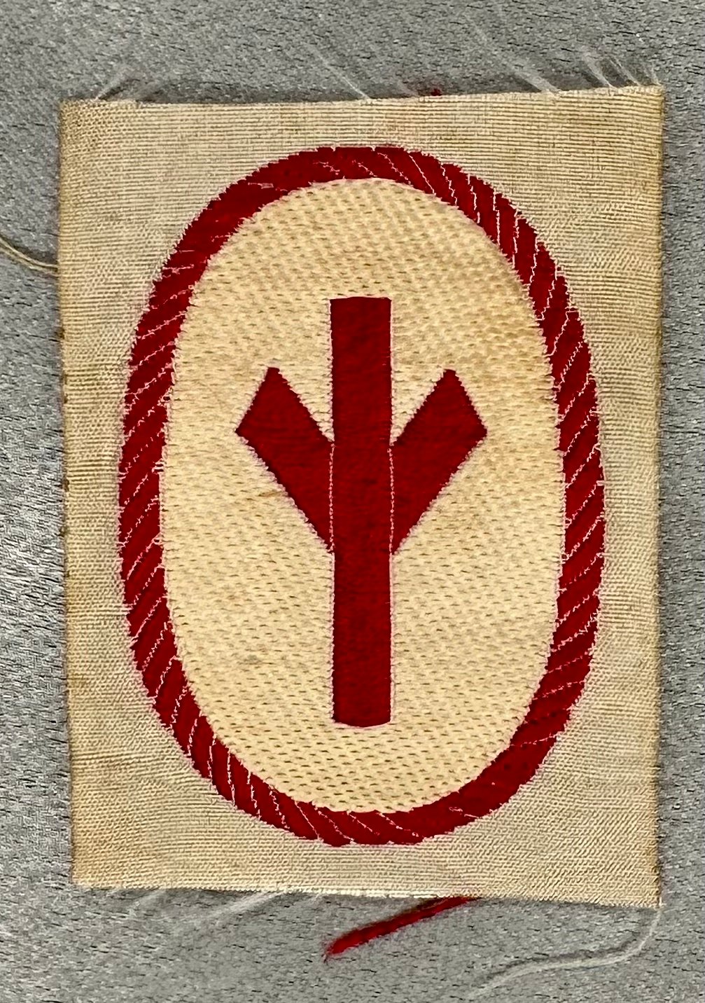 HJ Senior Medical Orderly Sleeve Badge #17172 