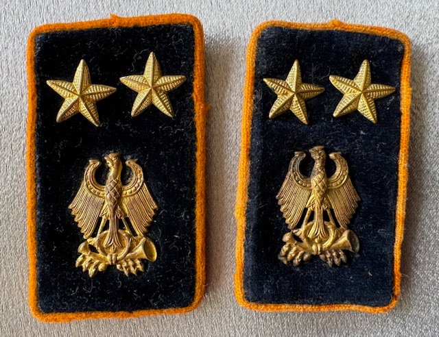 Reichspost  Collar Tabs #18379 