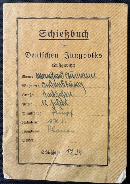 Schiessbuch des Jungvolks #17767 