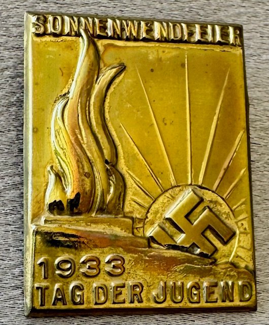 Sonnenwendfeier 1933 Tag der Jügend Tinnie #19839 