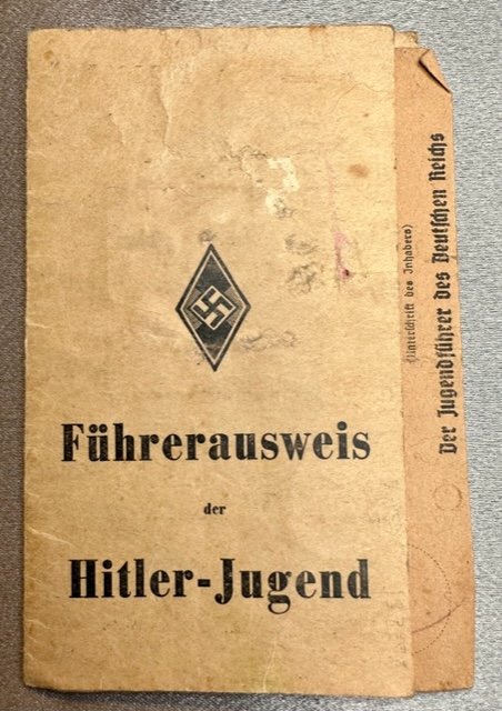 Führerausweis der Hitler-Jugend #16339 