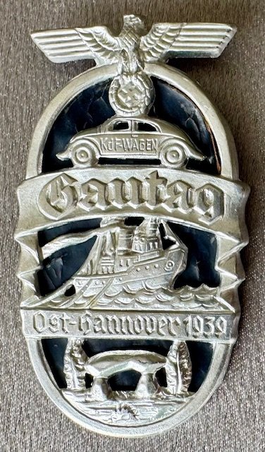 KdF Wagen Gautag Ost Hannover 1939 Tinnie #19664 