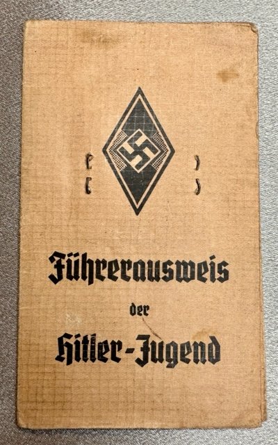 Führerausweis der Hitler-Jugend #16337 