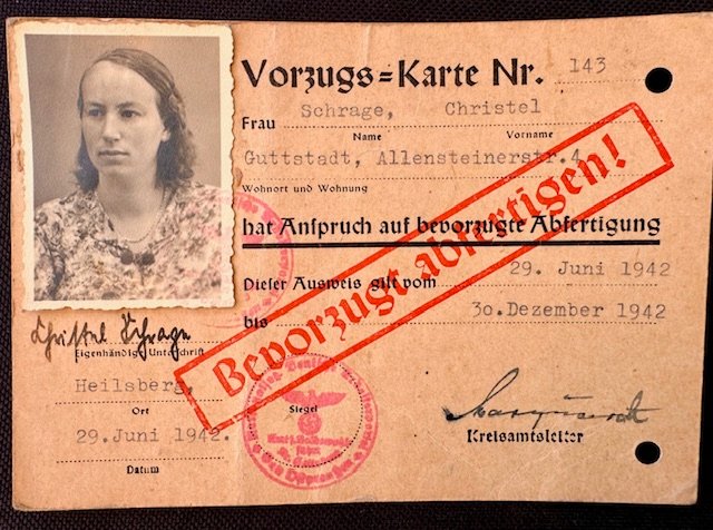 Vorzugs Karte #17788 