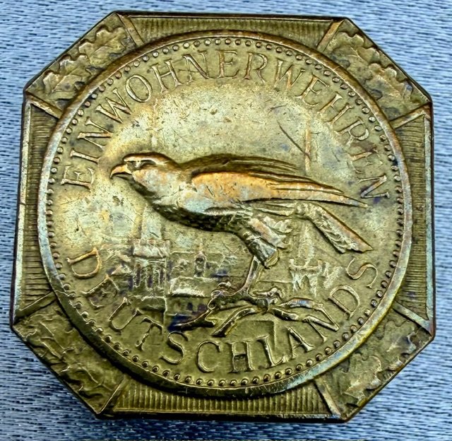 Prussian Freikorps Citizens Militia Badge #20170 