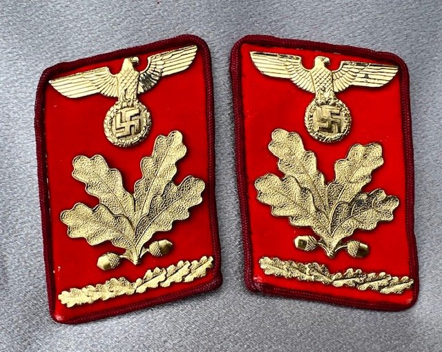 Gauleitung Oberbefehlsleiter Collar Tabs #16291 