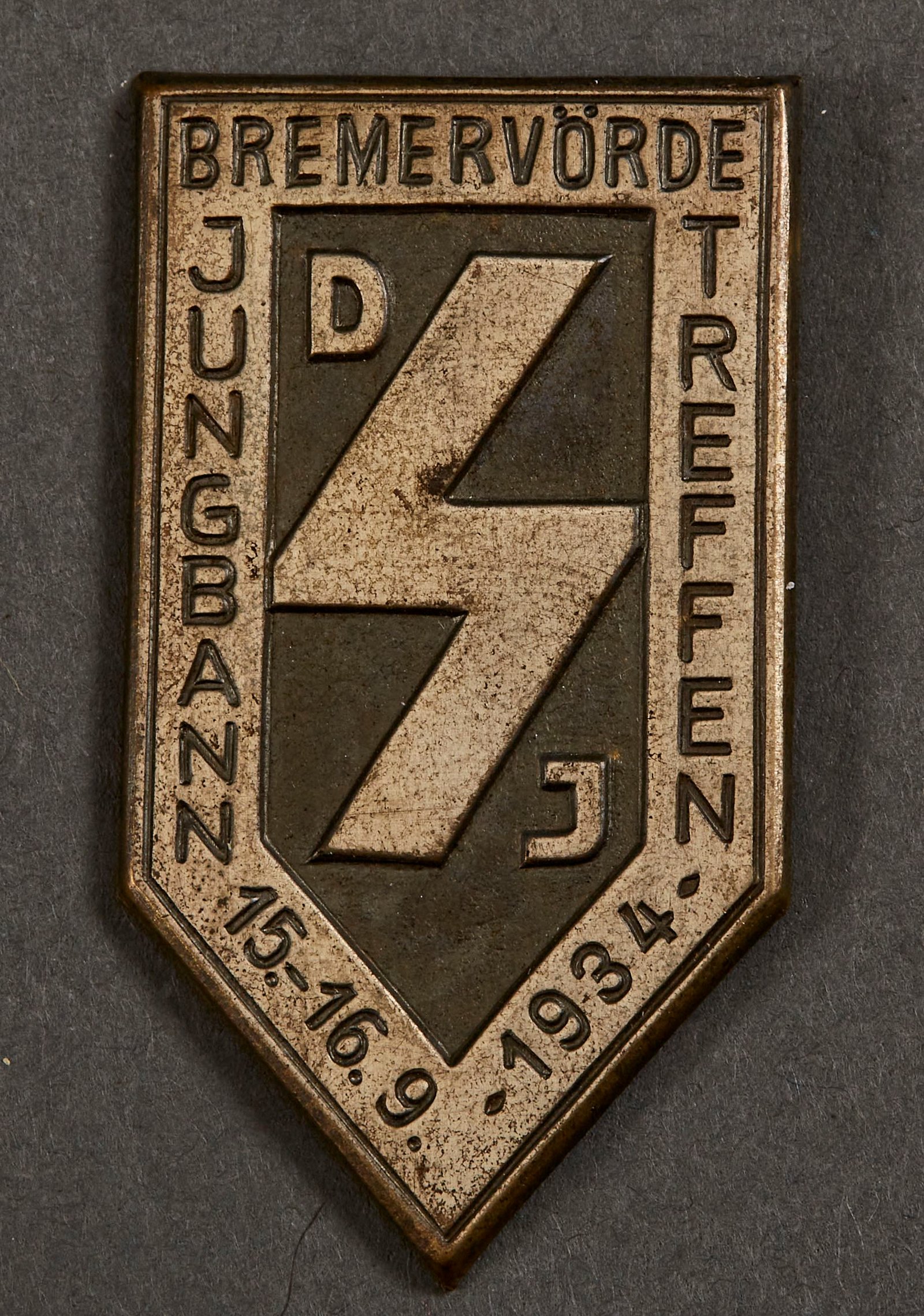 DJ Jungbann Treffen Bremervörde 15.-16.9.1934 Tinnie #15637 