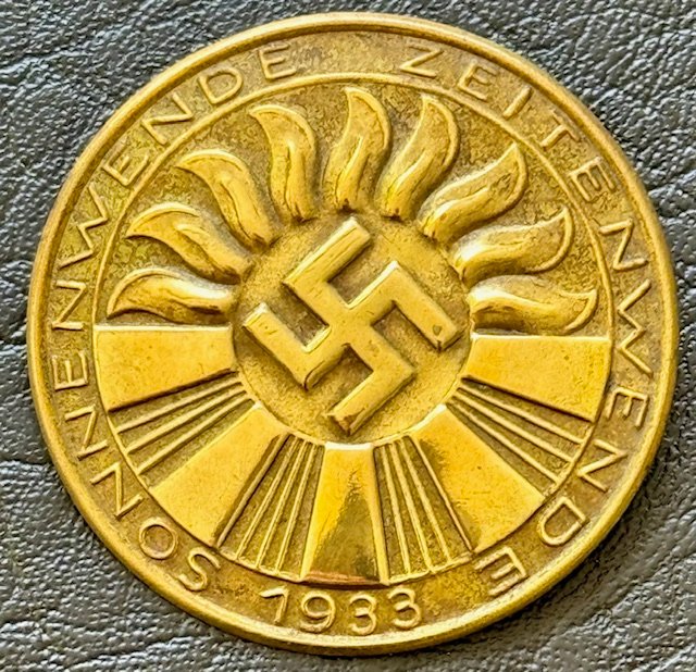 1933 German Summer Solstice Tinnie #19638 