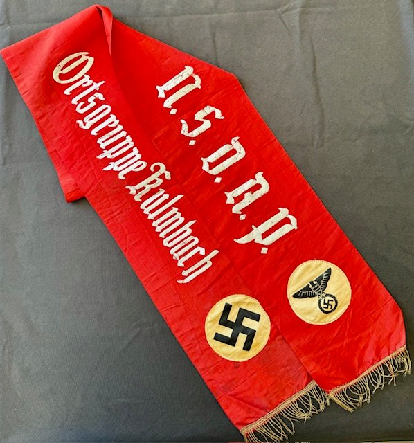 NSDAP Funeral Sash #17721 