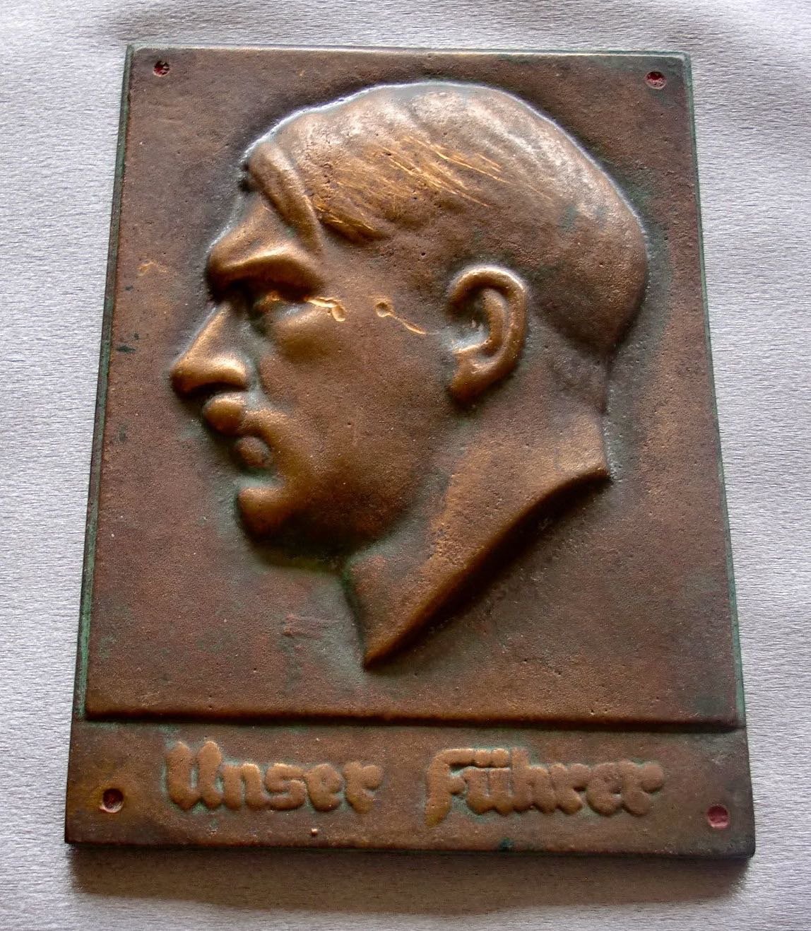 Adolf Hitler Plaque #14793 