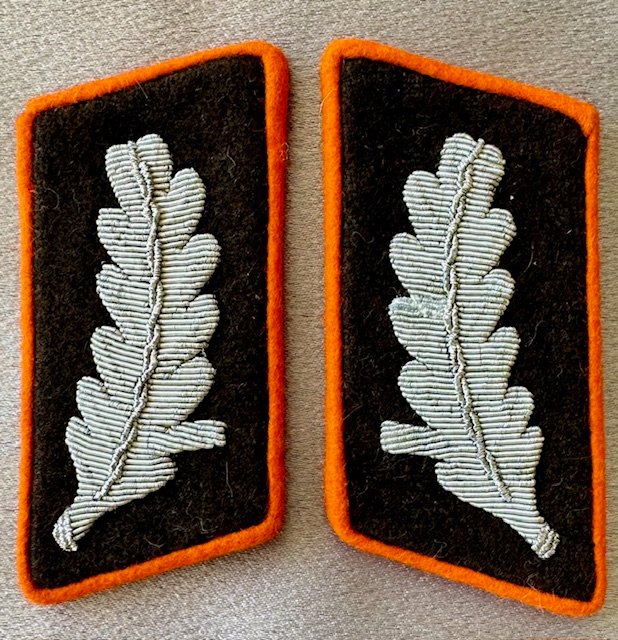 Postschutz Bezirksführer Collar Tabs #18411 
