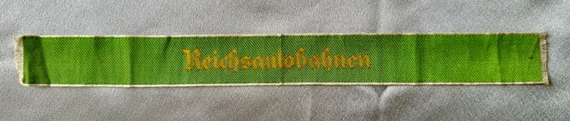 Reichsautobahnen Cuff Title #18120 