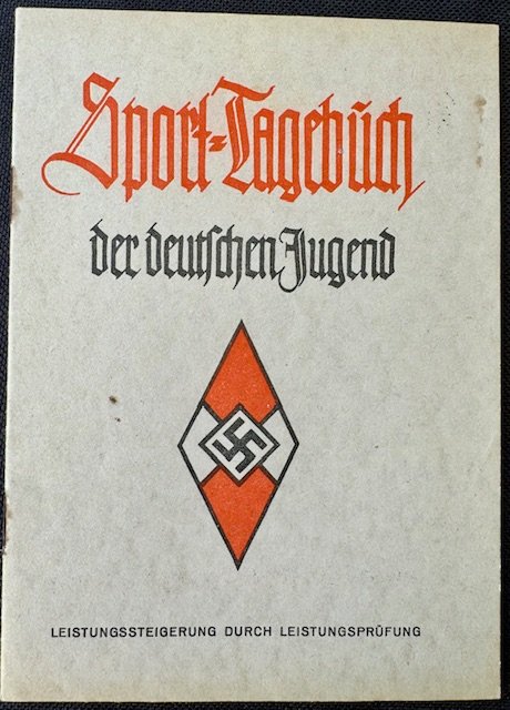 Sport Tagebuch der Deutschen Jugend #17781 