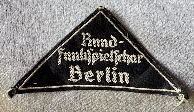 BDM Rund-funkspielschar Berlin Triangle #19319 
