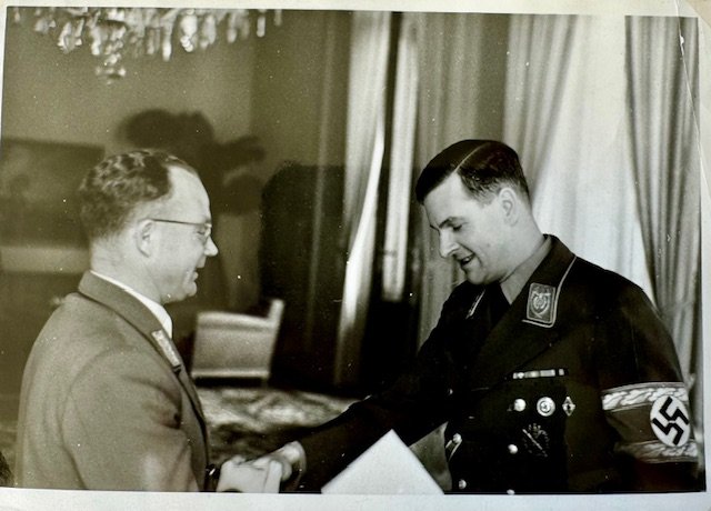 Reichsleiter von Schirach with Deputy Gauleiter Bracht Photo #18237 