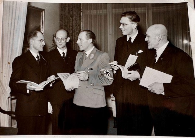 Gaupropagandaleiter Böker at Reich Chamber of Music Awards #18874 