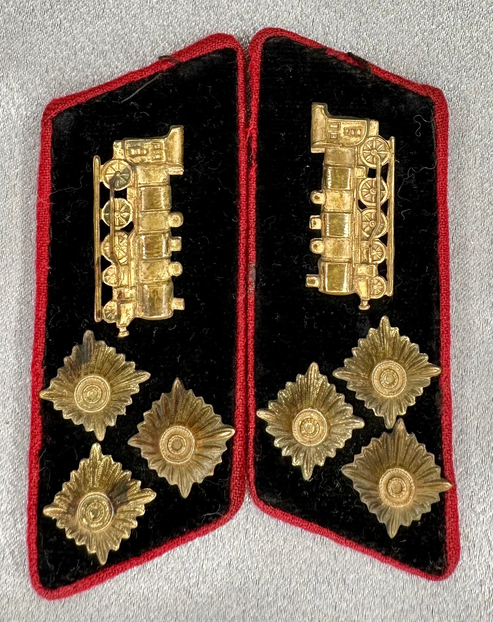 Reichsbahn Lokomotivführer Collar Tabs #18404 