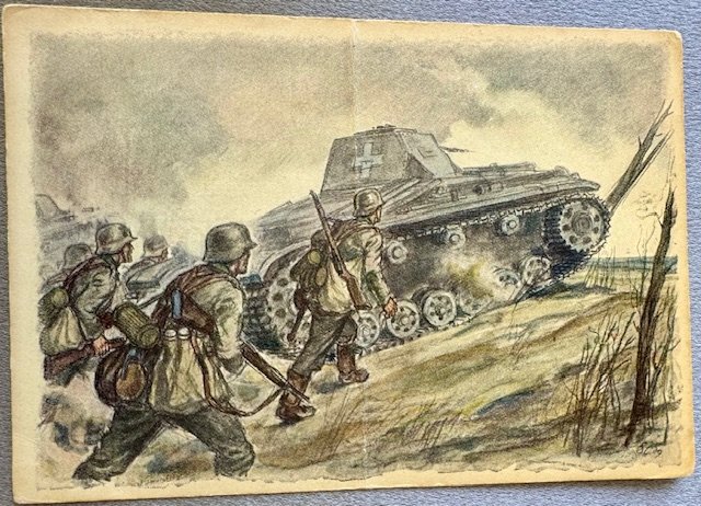 Panzerwagen Postcard #19631 