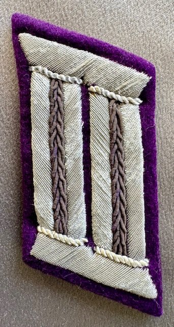 Heer ‘Kriegspfarrer’ Chaplain Collar Tab #18527 
