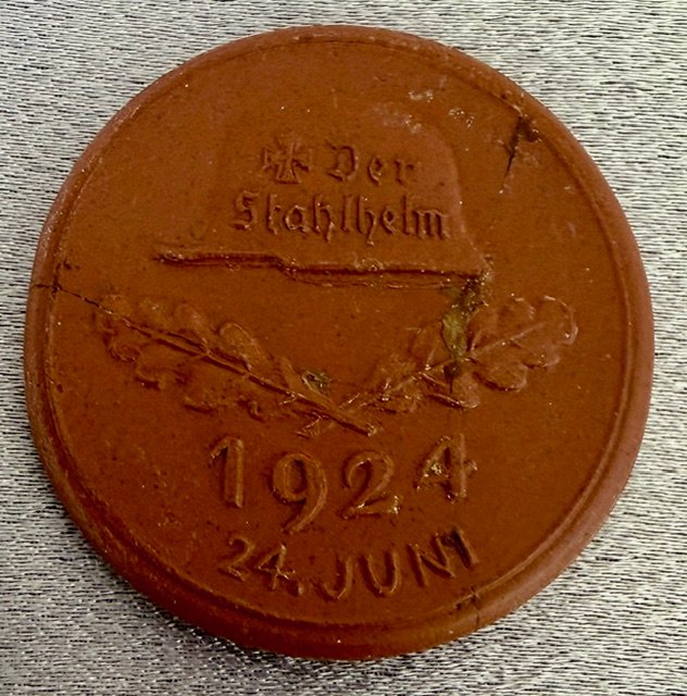 Der Stahlhelm 1924 Medallion #20494 