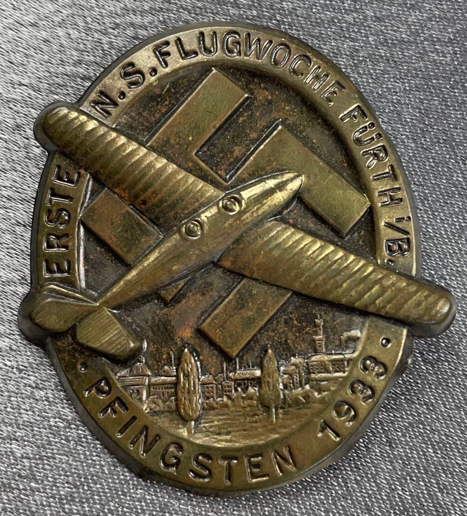 Erste N.S. Flugwoche Fürth i./B. Pfingsten 1933 Tinnie #16266 