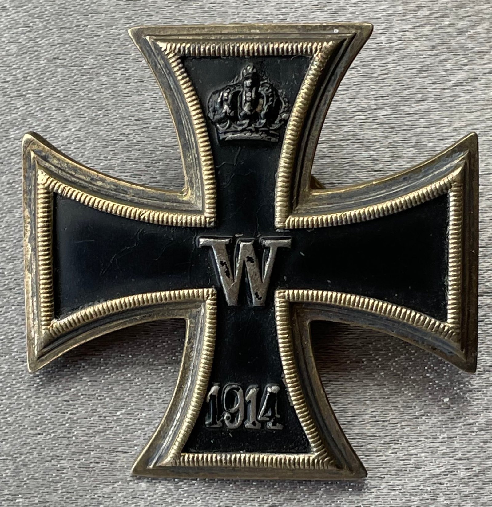WWI Iron Cross 1st Class #15682 