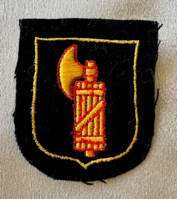 Italian Waffen SS Foreign Volunteer Service Sleeve Insignia #18106 