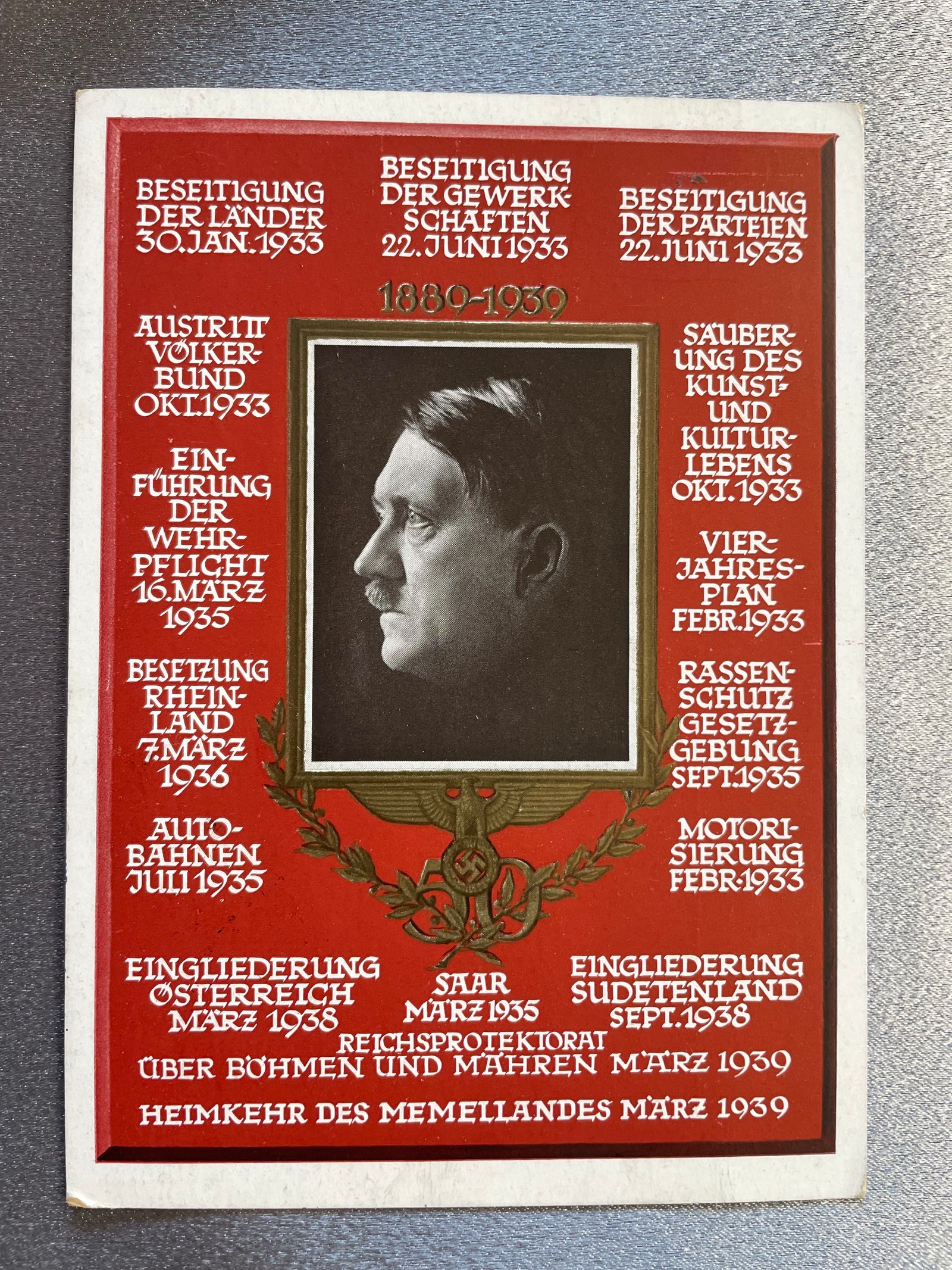 Adolf Hitler Postcard #15083 