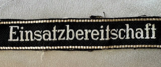 NSKK Einsatzbereitschaft Cuff Title #18148 