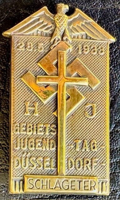 Düsseldorf Hitler Youth Tinnie #19623 