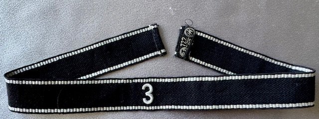 SS Officers Cuff Title for Nürnberg Foot Regiment #19046 