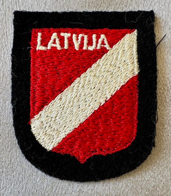 Latvia SS Volunteer Sleeve Shield #18105 