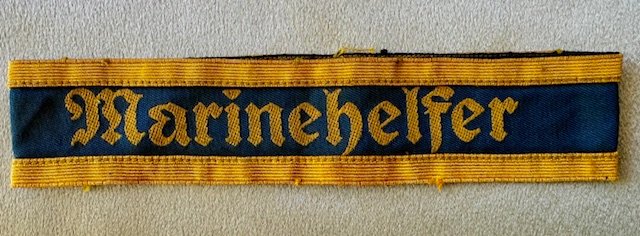 Marinehelferin Cuff Title #18297 