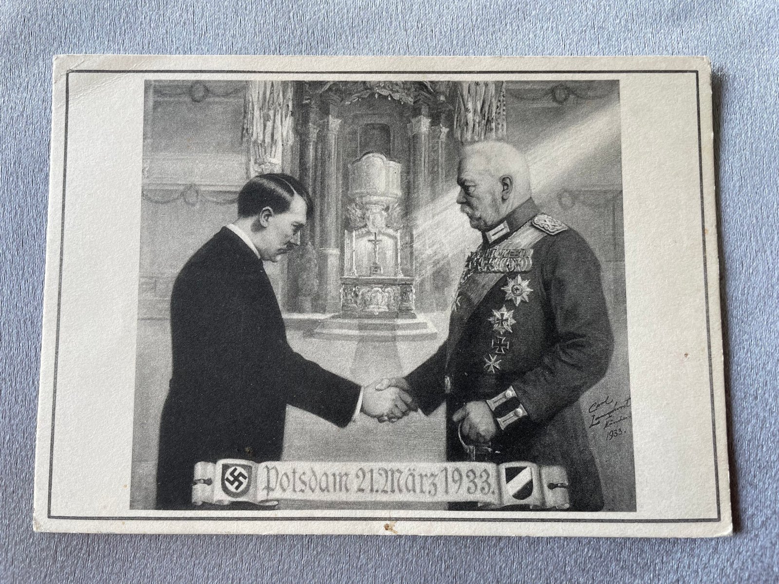 Potsdam 21. März 1933 Postcard #14845 